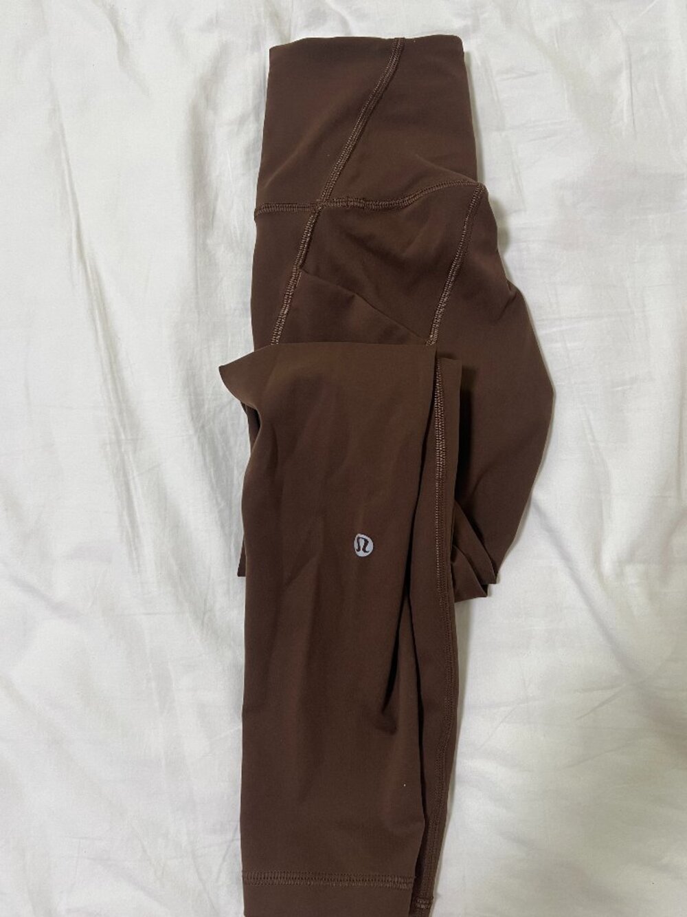lululemon wunder train leggings with pockets in java size 2